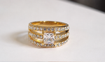 Sortija Matrimonio S/Steel Dorado