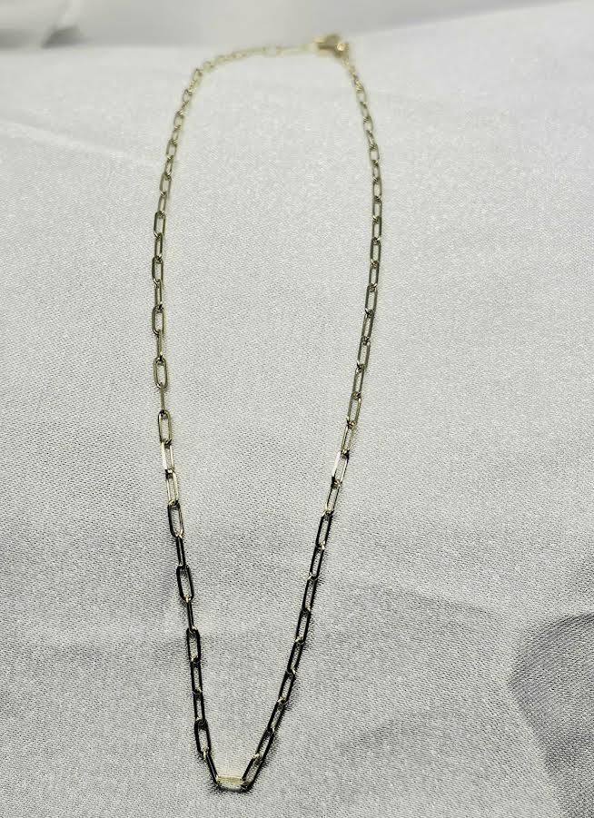 Tobillera 14k eslabones
