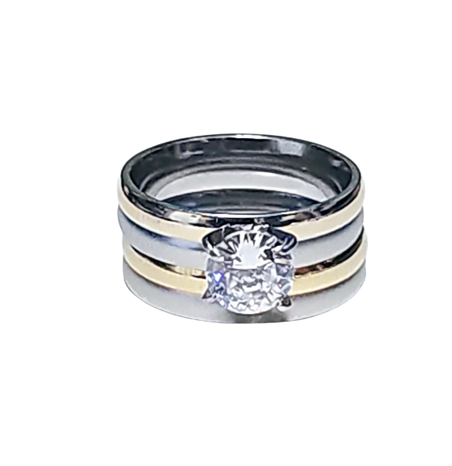 Set de Matrimonio 2tonos s/steel