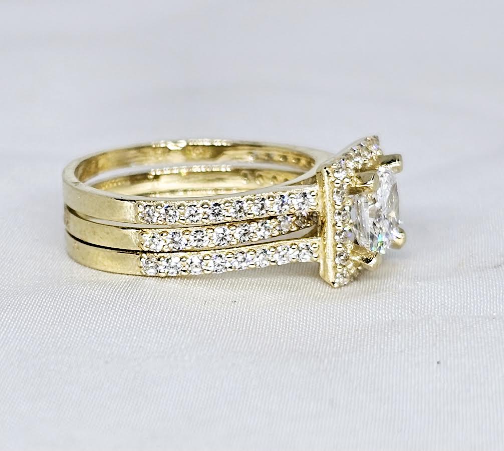 Set Matrimonio14k CZ
