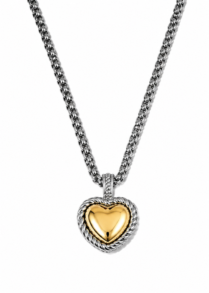 Collar Corazon S. Steel