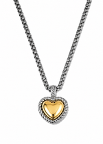 Collar Corazon S. Steel