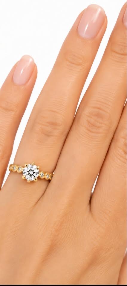 Sortija de Compromiso 14k CZ