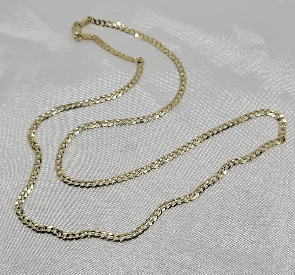 Cadena Cubana 14k