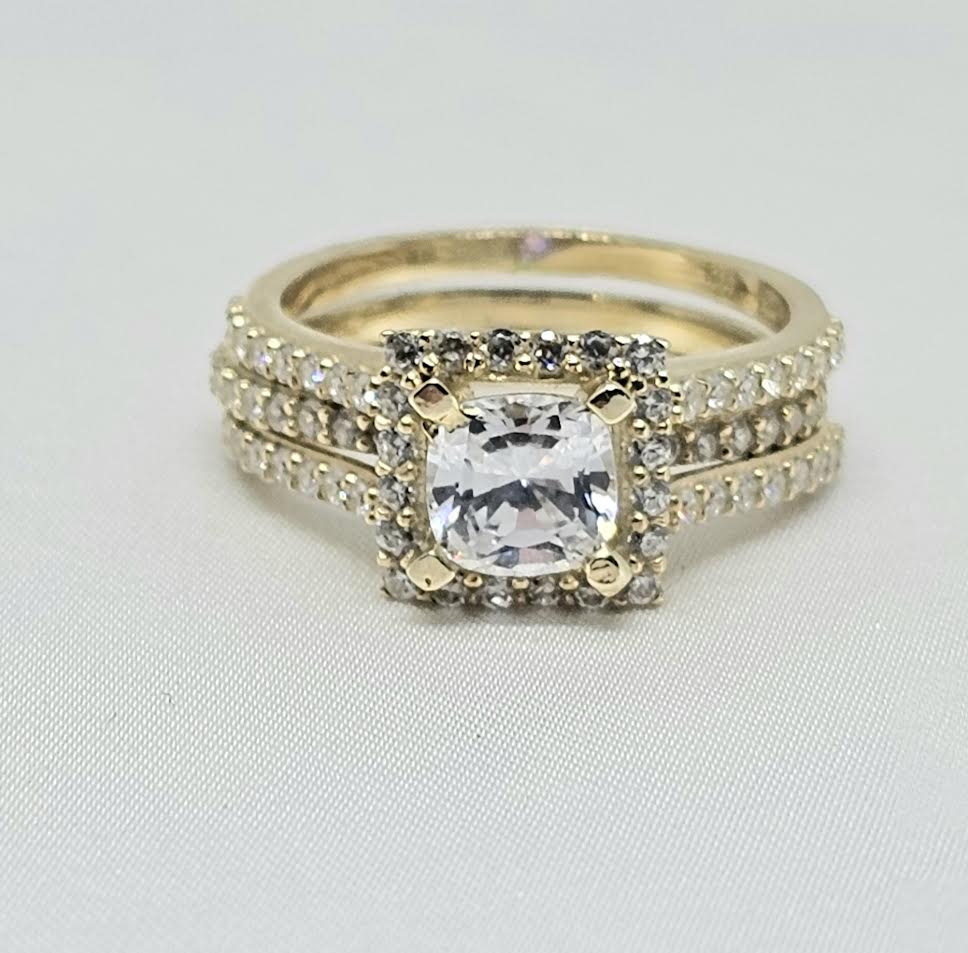 Set de Matrimonio 10k CZ