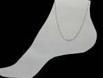 Tobillera 14k eslabones