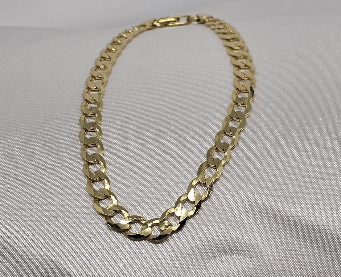 Pulsera Cubana 14k