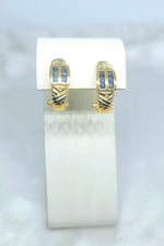 Pantallas Oro 14k Zafiros