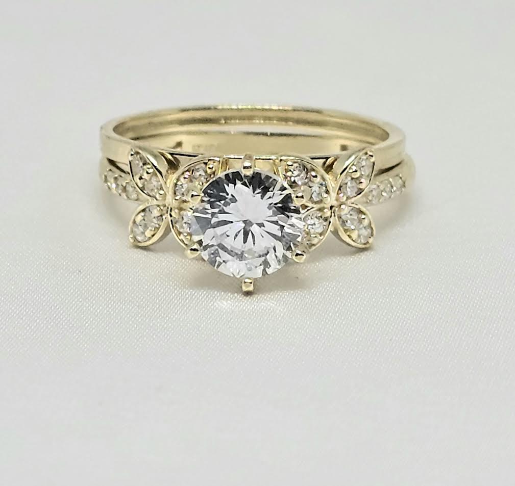 Set de Matrimonio 10k CZ
