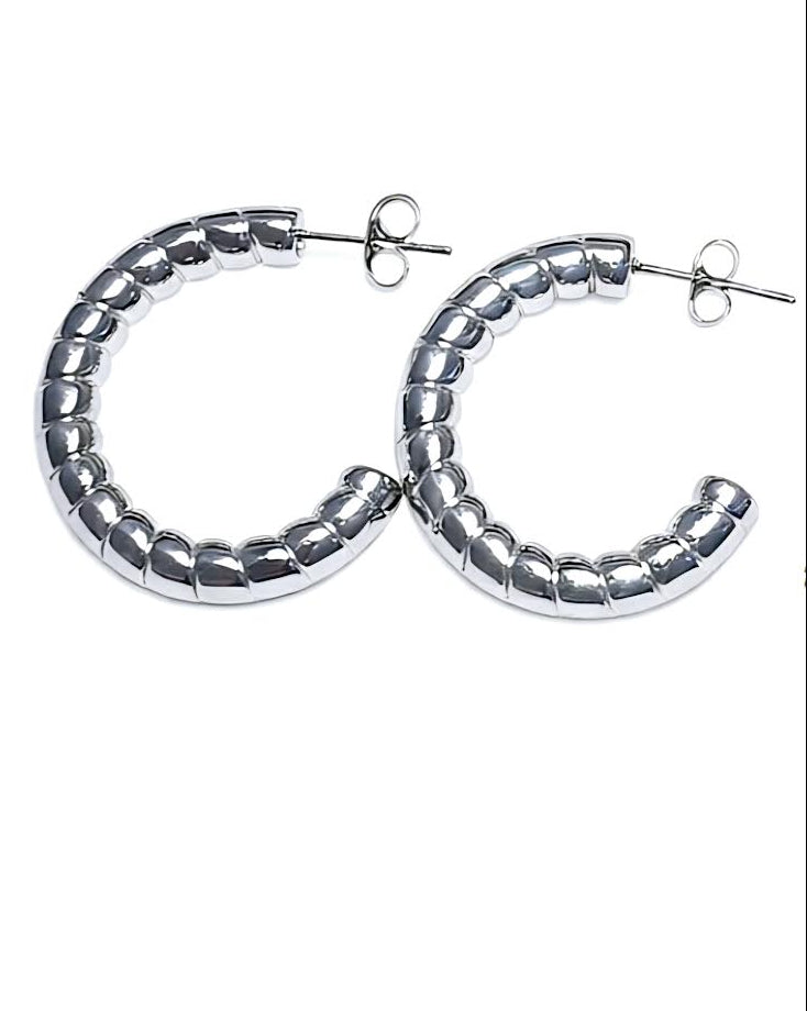Argollas S/Steel labradas