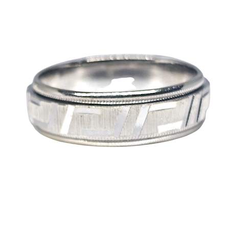 Aro Caballero 14k con diseño