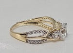 Sortija de Compromiso 14K CZ
