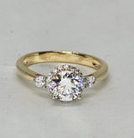 Sortija de Compromiso 14k CZ