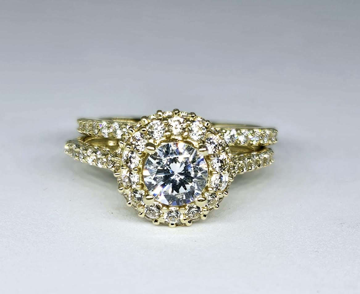 Set de Matrimonio 10k cz