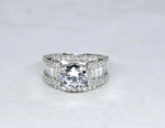 Sortija de Matrimonio Oro Blanco 14k