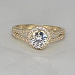 Solitario 10k CZ