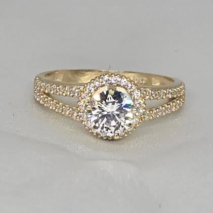 Solitario 10k CZ