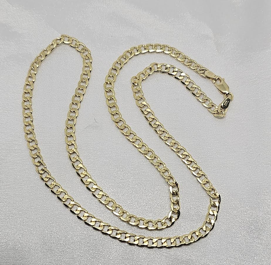 Cadena Cubana 14k