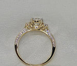 Sortija de compromiso 14k CZ