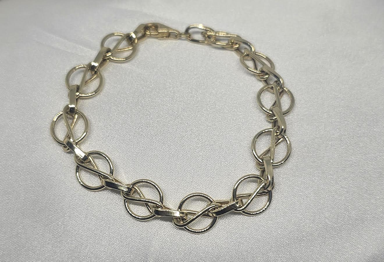 Pulsera Fancy de Dama 14k