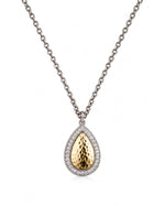Collar con charm de gota S/Steel