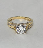 Sortija de Compromiso 14k CZ