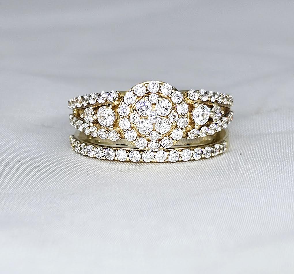Set de Matrimonio 10k CZ