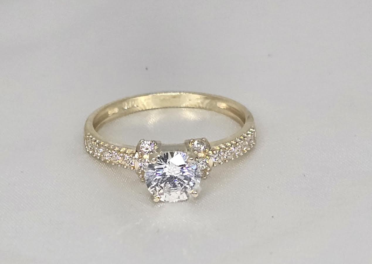 Solitario 10k CZ