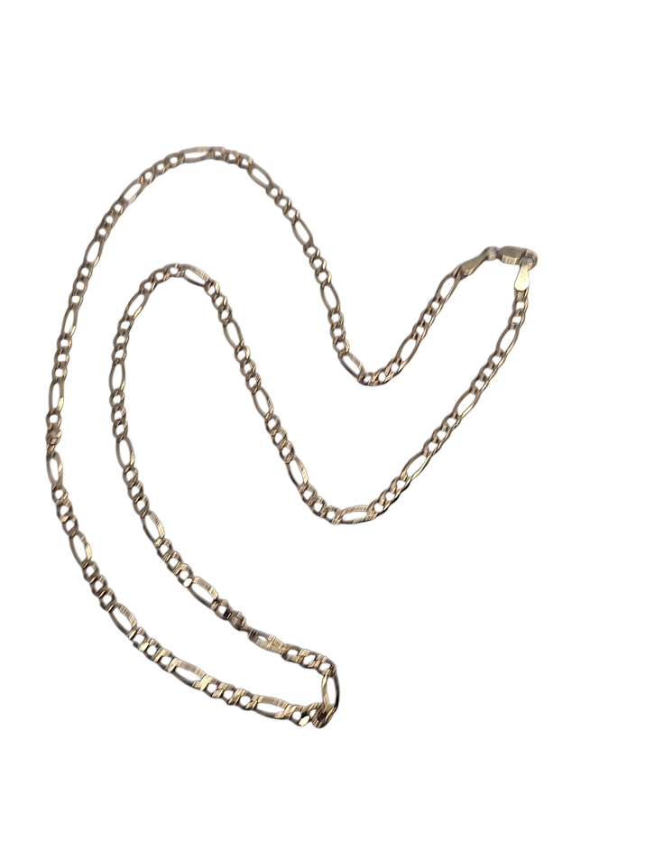 Cadena Figaro 14k