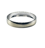 Aro de Caballero Oro Blanco 10k