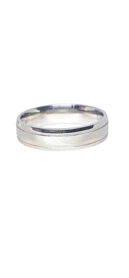 Aro Oro Blanco 14k
