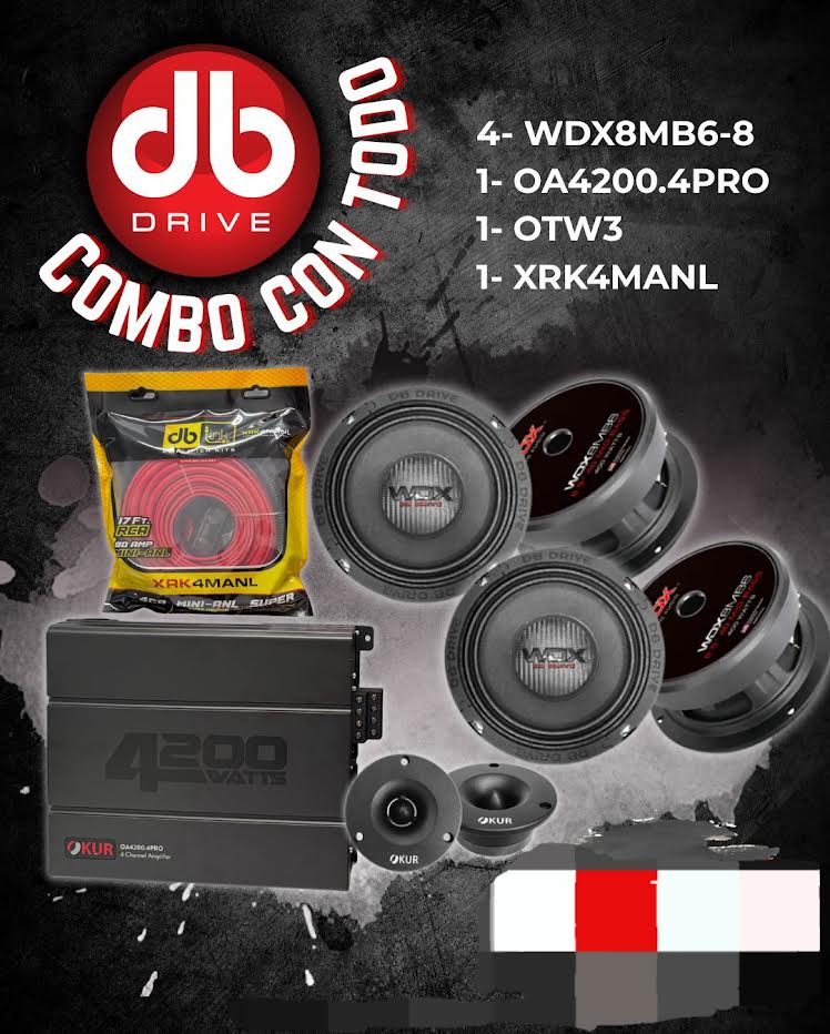 combo db drive de 6.5"