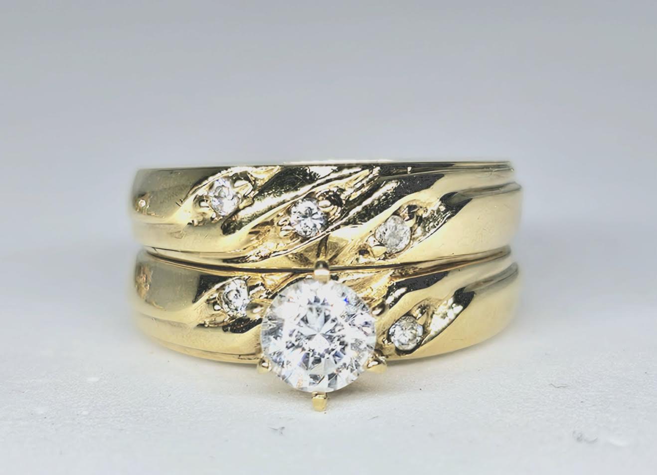 Set de Matrimonio 10k CZ