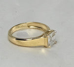 Sortija de Compromiso 14k CZ