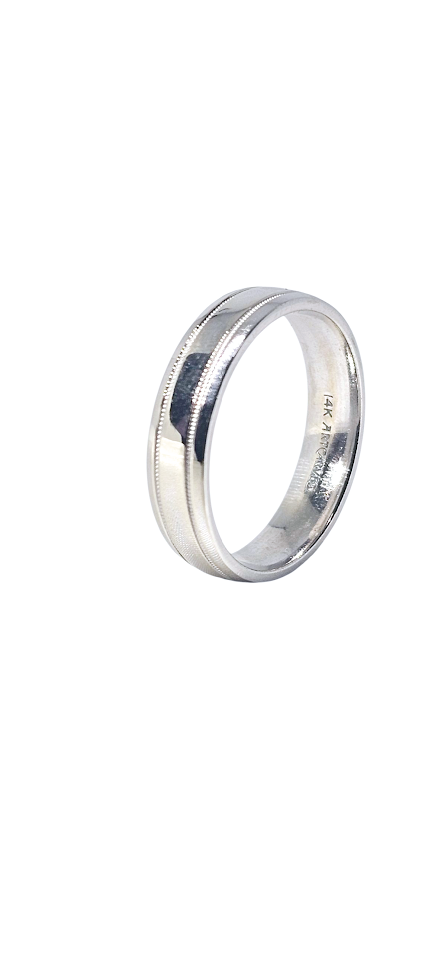 Aro Oro Blanco 14k