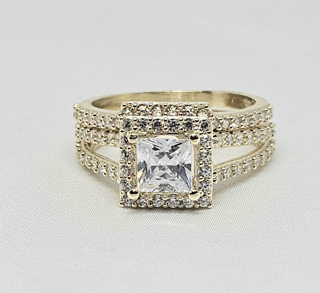 Set de Matrimonio 10k CZ