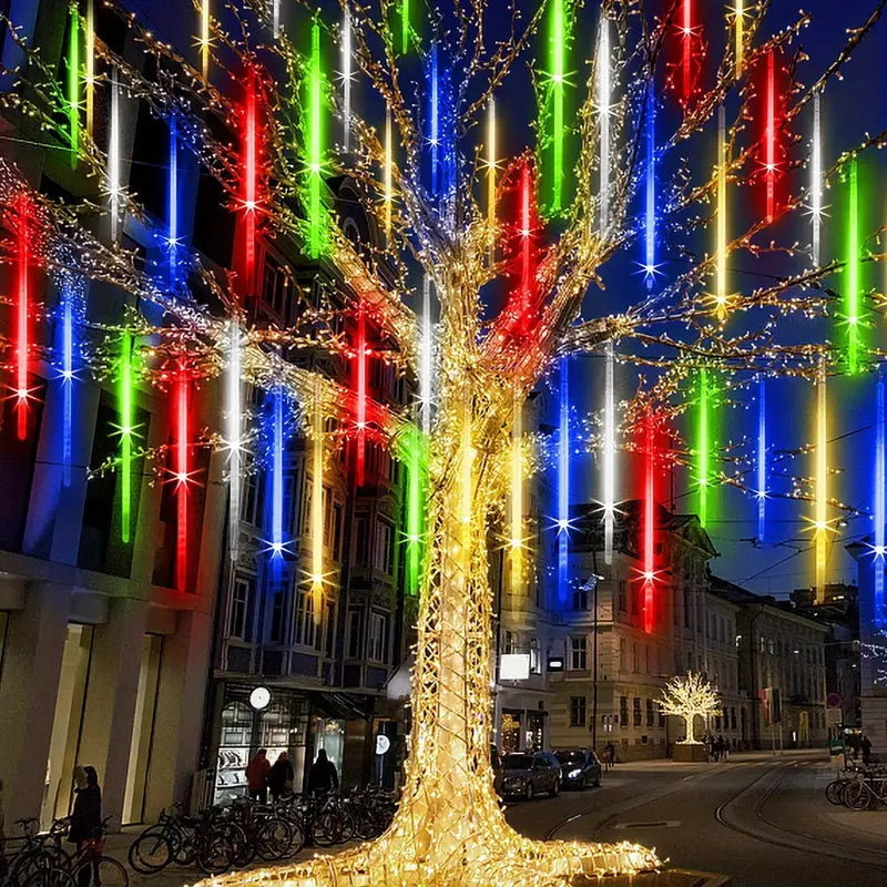 Bombillas Colgantes de Navidad Multicolor