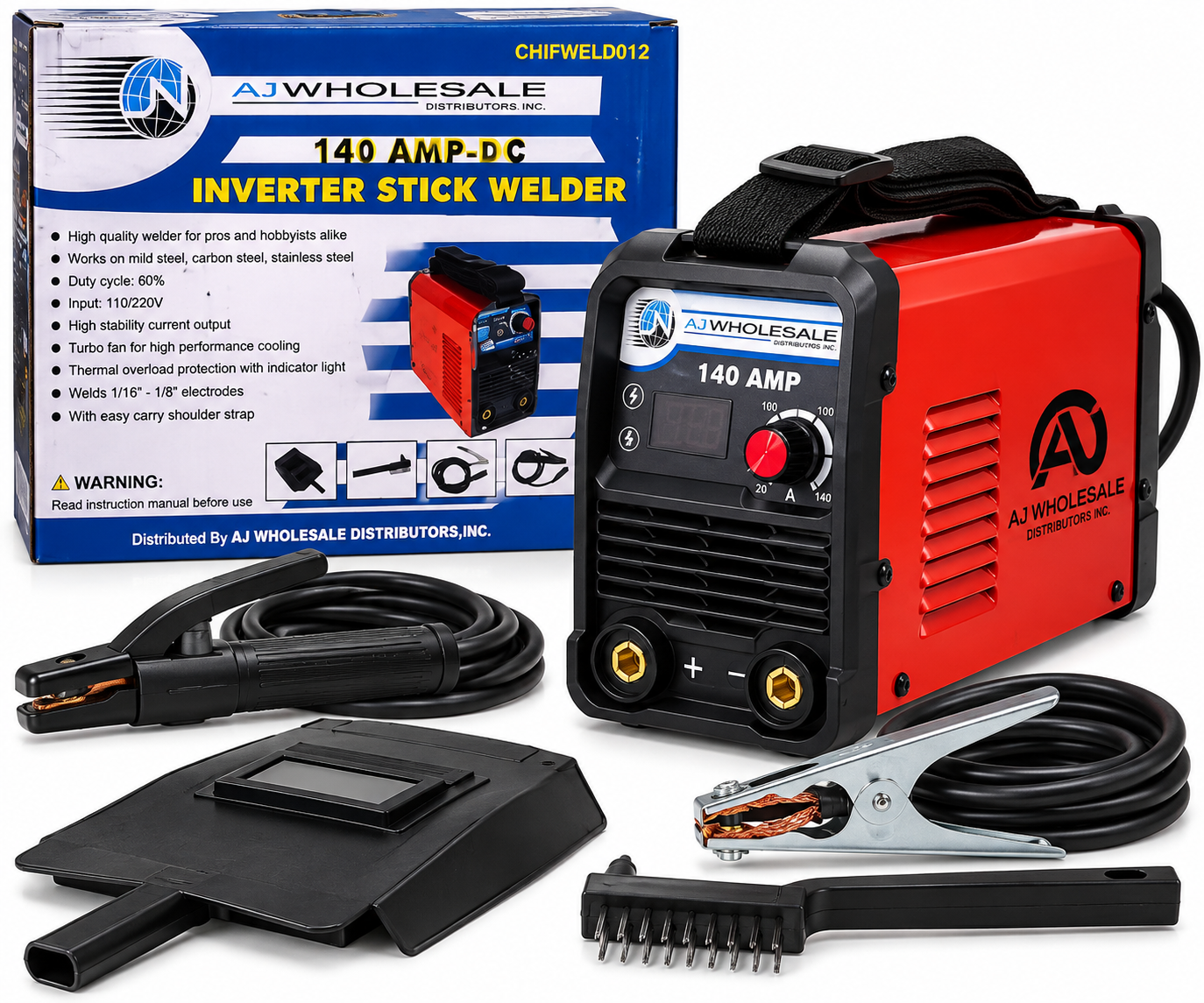 Máquina de soldar aj whosale de varilla 140 amp