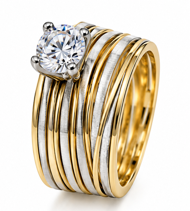 Set de Matrimonio S/Steel 2tonos