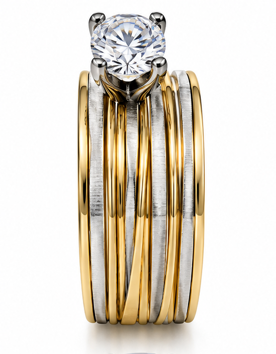 Set de Matrimonio S/Steel 2tonos