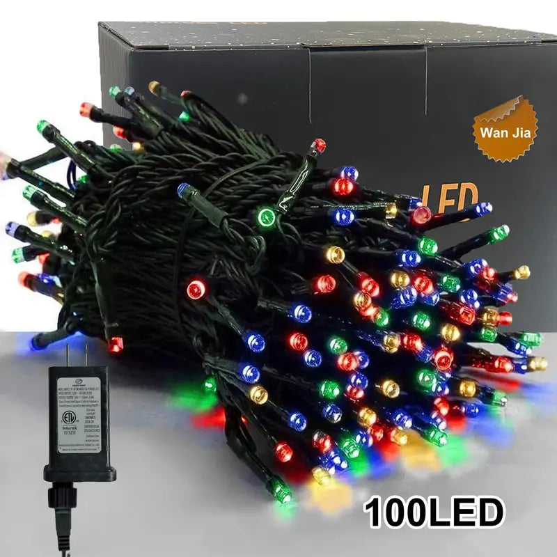 Bombillas externas led navideñas solares