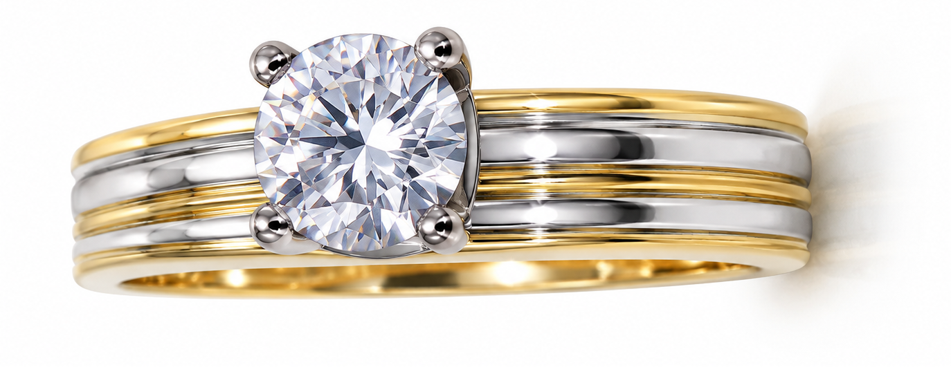 Set Matrimonio S/Steel 2tonos