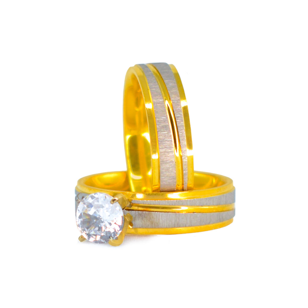 Sortija de Matrimonio Stainless Steel