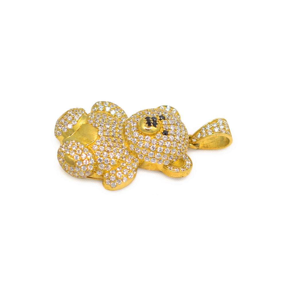 Charm de Oso en Oro 10k