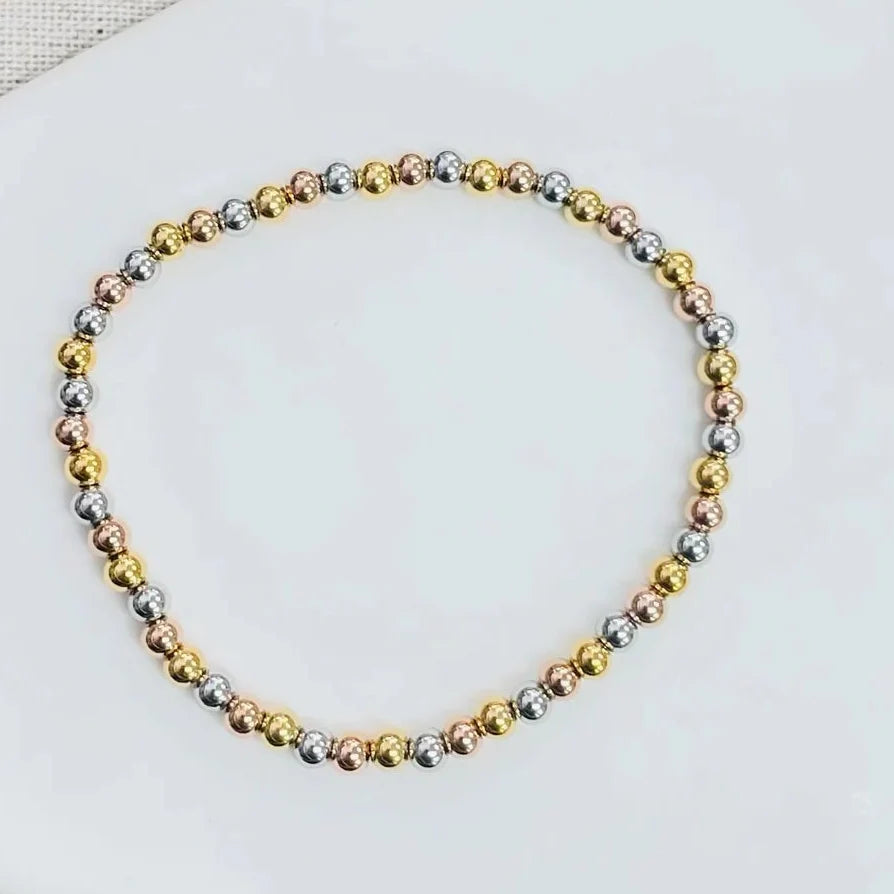 Pulsera elastica tricolor S/Steel
