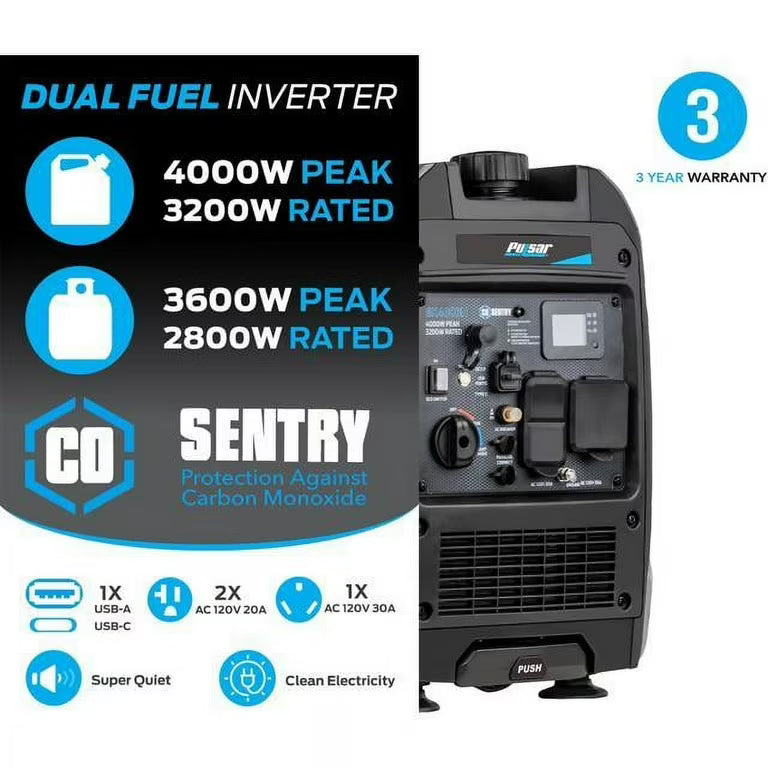 Inverter Pulsar 4000 Dual