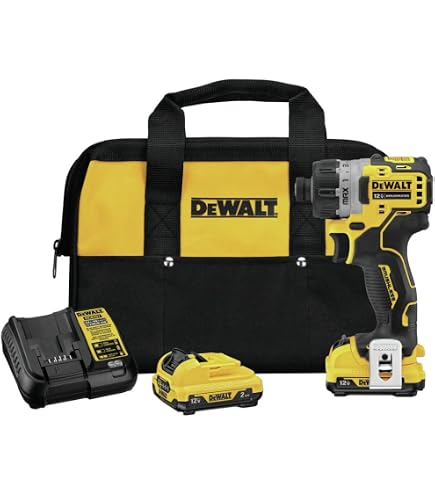 taladro de impacto dewalt 1/4" con 2 baterias 2ah y cargador dcf7871d1