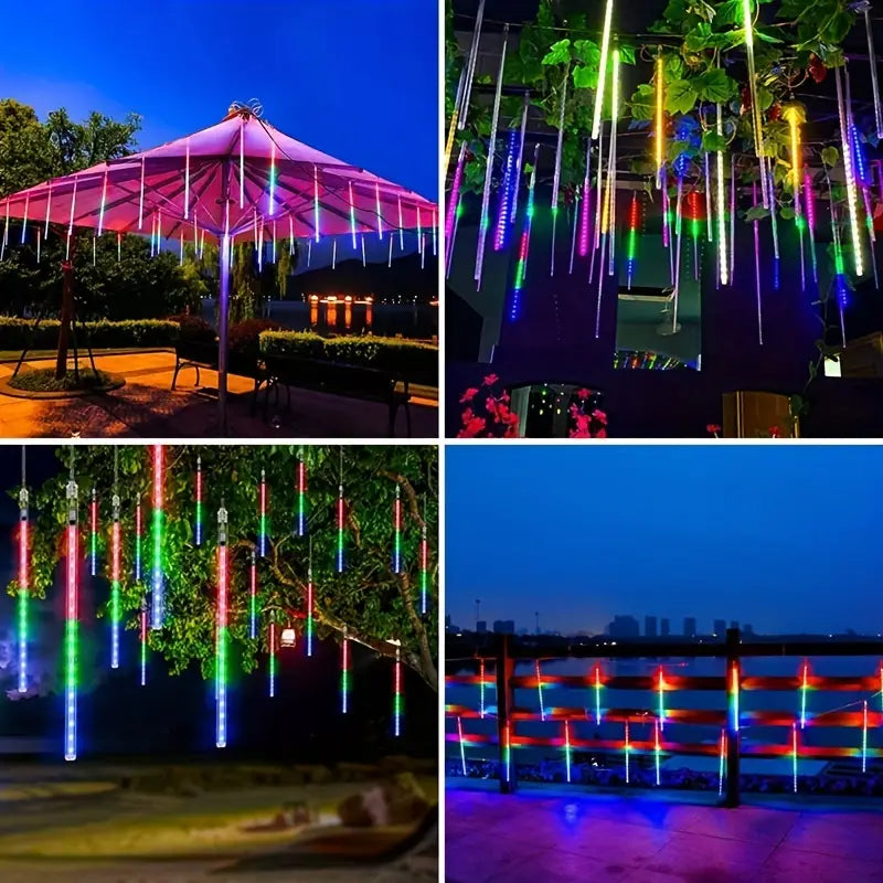 Bombillas Colgantes de Navidad Multicolor