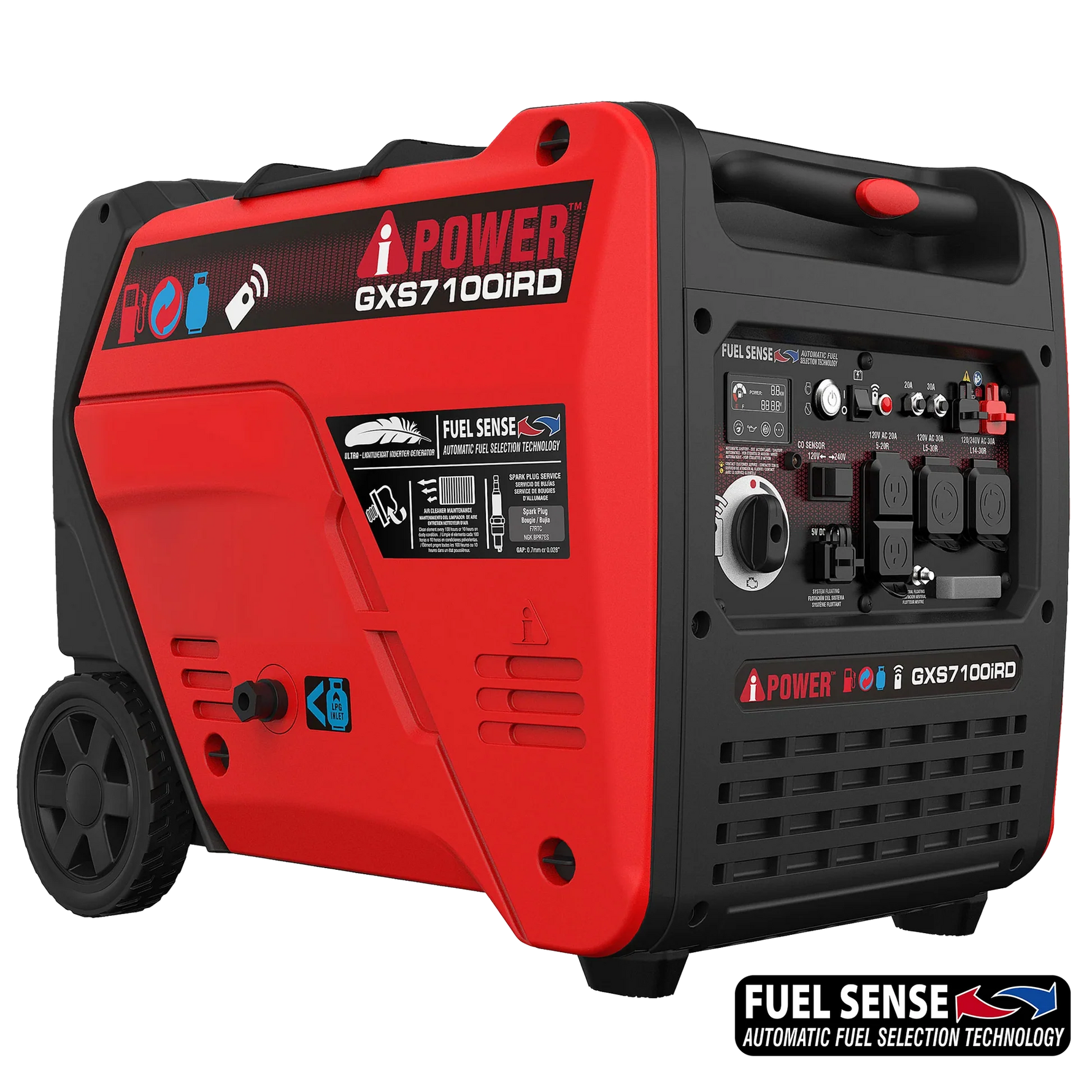 Inverter ipower 7100 Dual Starter,Beeper yoyo