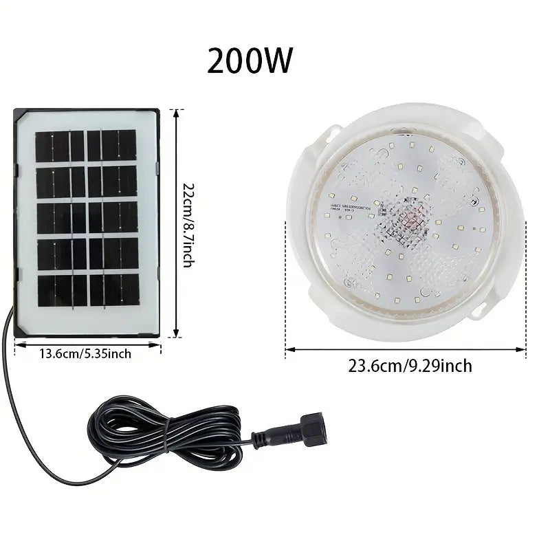 Lampara de Techo Solar